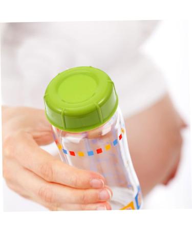 Abaodam 20 Pcs Baby Bottle Seal Cap Girl Water Bottle Breast Milk Bottle Cap Replacement Wide Neck Bottle Cap Beverage Bottle Caps Lids Small Plastic Bottle Food Grade Pp Travel Greenx2pcs 4.3x4.3x1.5cmx2pcs - Buy Online on GoSupps.com