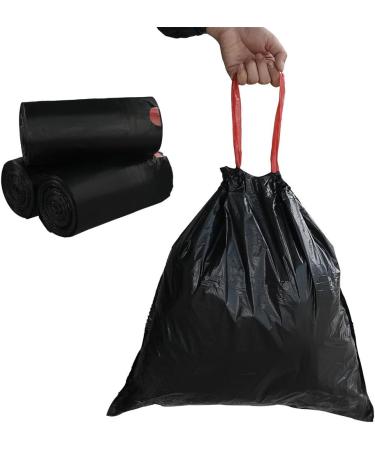 Begale 110 Counts 8 Gallon Garbage Bags Drawstring Trash Bag Black - Buy Online on GoSupps.com