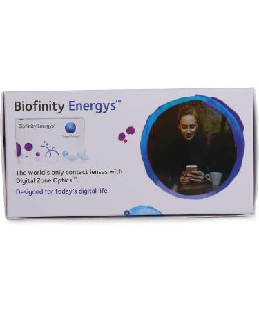 Buy Cooper Vision Biofinity Energy Monal Lenses - Soft 3 Pack | BC 8.6 mm DIA 14.0 mm +4.25 Dioptria | International Shipping Available - Buy Online on GoSupps.com