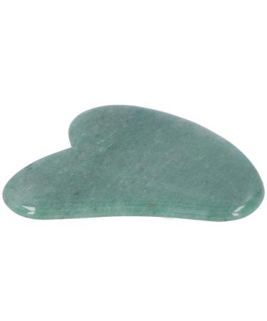 Verdant Touch Health Care Scraping Plate Massage device Heart -shaped board for face shoulder leg belly back aventurine gua Sha tools