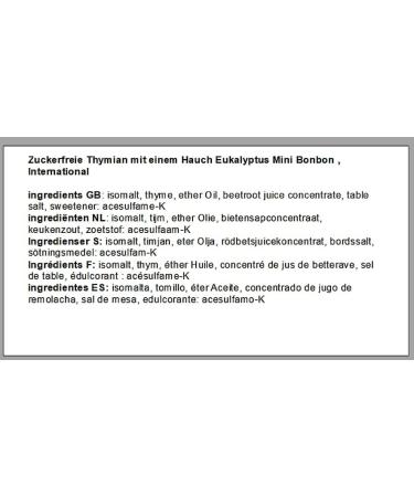  pin24shop 100g of Thyme with a hint of Euka Sugar Free Candy - Buy Online on GoSupps.com