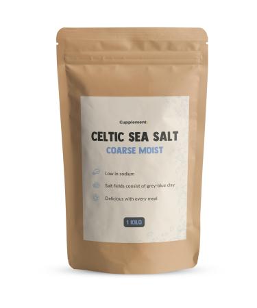 Cupplement - Celtic Sea Salt 1kg - Superior Quality - Coarse Salt
