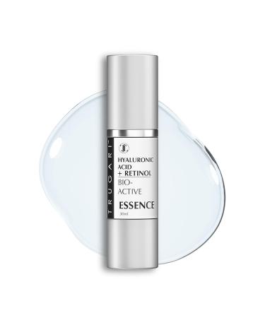 Hyaluronic Acid & Retinol Serum | Anti-Aging Facial Moisturizer with Vitamins A C E | Hydrating Day & Night Serum for Fine Lines | 30 ml - Buy Online on GoSupps.com