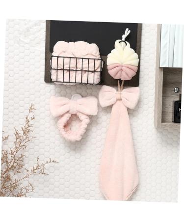Baluue 2 Sets Dry Hair Towel Set Esponjas Para El Cuerpo Bathroom Supplies Bath Sponge Pink Twisted Yarn - Buy Online on GoSupps.com