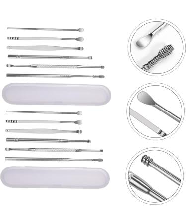 Buy 2 Set Ear Picking Tool - Effective Ear Wax Remover Kit for Adults & Kids - Ear Wax Spoon Picker & Cleaner - Buy Online on GoSupps.com