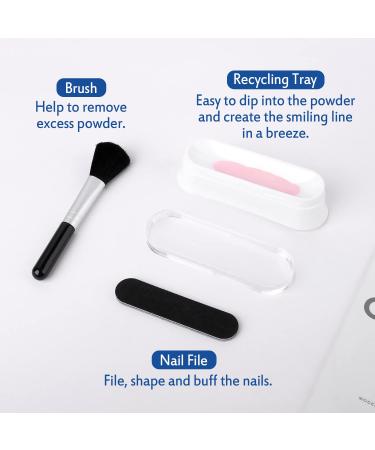 Aikker 27 Pcs Nail Dip Powder Kit: 20 Summer Colors Glitter All-in-one Dipping Powder System - Quick Dry Formula with Essential Liquids & Tools | Perfect Graduation Gift (AK39) - Buy Online on GoSupps.com