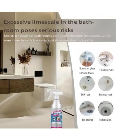 Acssart Bathroom Descaler Acssart Foam Cleaner Acssart Bathroom Descaler Foam Cleaner Stubborn Stains Cleaner All Purpose Bubble Cleaner Kitchen Deep Cleaning Spray with Spray Nozzle (2Pcs) - Buy Online on GoSupps.com