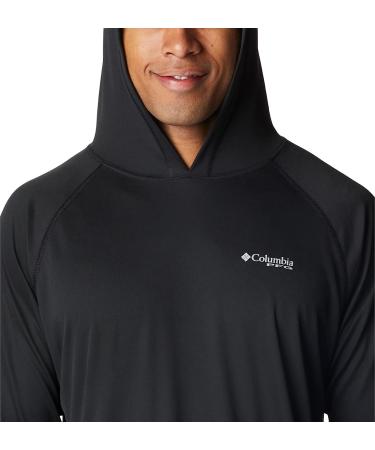 Columbia Men's Terminal Tackle Hoodie - Black/Cool Grey Logo 3X - Buy Online on GoSupps.com