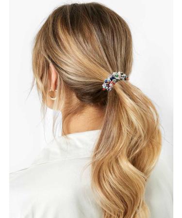 Runmi Hair Ties - 3 Pearl Hair Scrunchies for Women and Girls - Buy Online on GoSupps.com