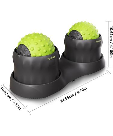2er-Pack Massage Balls with Seats for Muscle Relief | Trigger Point Therapy & Yoga Relaxation - Ideal for Arms Shoulders Neck Back & Feet - Buy Online on GoSupps.com