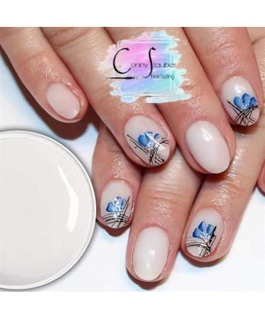 N+M IMPRESSIVE ALLROUND gel ++FROSTED-ICE++ 30ml: With the popular ice effect medium viscosity UV/LED/CCFL.