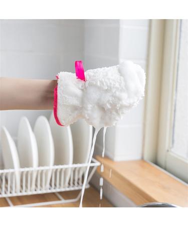MBNVBNM Cleaning gloves Bamboo Fiber Dishwashing Gloves Dishwashing Oil Household Cleaning Waterproof Gloves Single Person 1pc - Buy Online on GoSupps.com