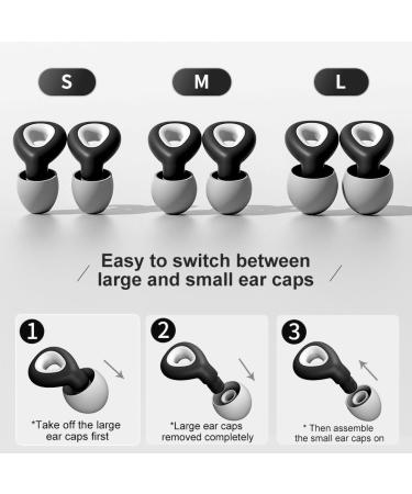 Buy Reusable Soft Silicone Sleep Ear Plugs | Noise Canceling Earplugs with Travel Case for Sleeping Snoring Studying & More - International Shipping Available - Buy Online on GoSupps.com