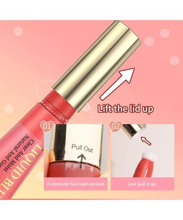 Liquid Blush Long Lasting Matte Silky Cream Blush Moisturizing Silky Blush Smooth Creamy Texture Face Makeup Wand (06) - Buy Online on GoSupps.com