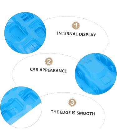 OUNONA 3pcs Cake Mold Decorative Bakeware Pan Cake Stencil Car Candy Molds Cake Silicone Molds for Baking DIY Cake Baking Molds Cookie Cutters Silicone Fondant Biscuit Brownie Silica Gel 33x23cmx3pcs - Buy Online on GoSupps.com
