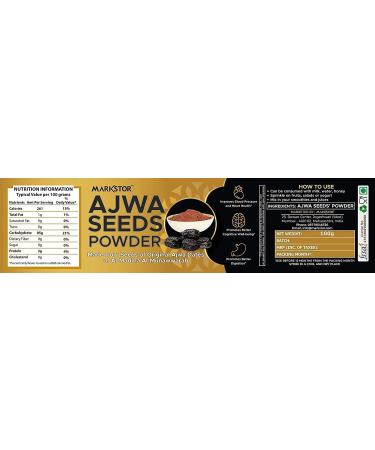 SENTA Ajwa Dates Seeds Powder - 100g - Nature's Multi-Mineral Powerhouse - Buy Online on GoSupps.com