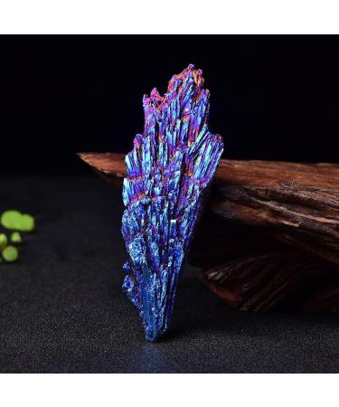 1pcs Blue Tourmaline Ore Rough Ornaments Crystal Stone Ornaments Handicraft Specimen Teaching Home Decoration Shape Random 5-10g Home Goods - Buy Online on GoSupps.com