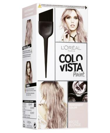 Colovista L'Or al Paris Colovista Permanent Paint #Roseblonde permanent hair color with highly concentrated color pigments and newly defined reflexes #doityourway - Buy Online on GoSupps.com