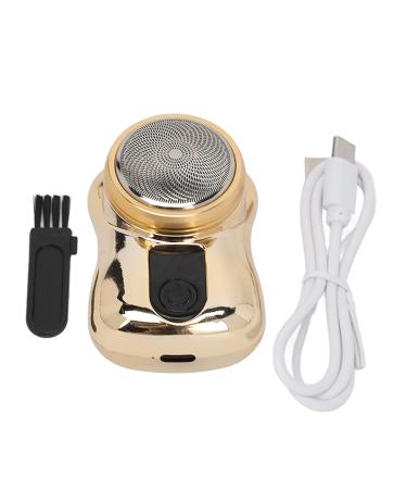 Pongnas Advanced Mini Cordless Beard Trimmer - Waterproof Rechargeable Clipper for Outdoor Activities - Stylish Champagne Gold Grooming Tool - Buy Online on GoSupps.com