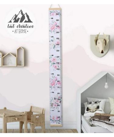 Baby Growth Chart Ruler Kids Growth Chart Wall Ruler for Measure Childrens Height Changes 200cm x 21cm - Buy Online on GoSupps.com