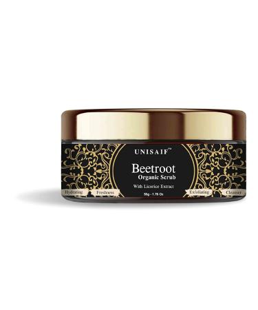Betroot Exfoliating Face Scrub Exfoliating Body Scrub with Licorice Extract | Facial Scrub | Face Exfoliator Promotes Glow | Exfoliate for Face Hydration | Freshness | Face Cleanser (50g) Beetroot