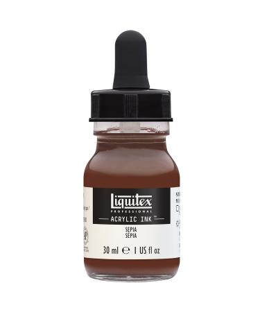 Liquitex Professional Acrylic Ink  1-oz (30ml) Jar  Sepia 1-oz Jar Sepia
