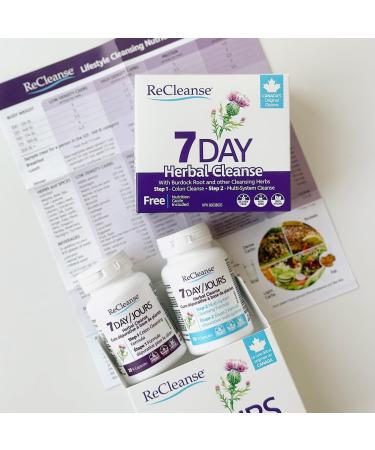 Prairie Naturals Recleanse 7 Day Herbal Cleanse Kit - Detox & Rejuvenate | 3.5 Ounce | International Shipping Available - Buy Online on GoSupps.com