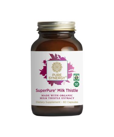 Pure Synergy  Super Pure Milk Thistle Organic Extract 60  Capsules