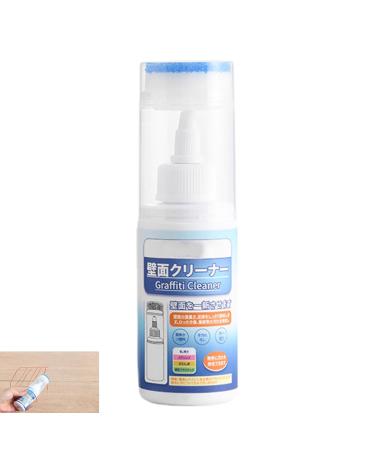 Graffiti Remover Odorless Graffiti Spray Paint Remover with Sponge Brush Wall Graffiti Cleaner Easily Cover Up Graffiti & Stains for Wall Glass Floor Single Attribute