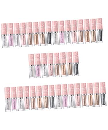 Didiseaon 40 Pcs Eye Shadow Sparkly Eyeshadow Glitter Shiny Eyeshadow Cosmetics Liquid Eyeshadow Flash Miss