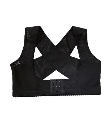 Corrector Adjustable Women Back Support Belt Posture Correction Brace Rectify Posture Corset Shoulder Black XXL