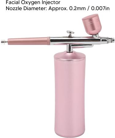 Handheld Facial Oxygen Injector 3 Bottles Fine Mist Facial Oxygen Injector High Pressure USB Rechargeable Skin Rejuvenation for Beauty Salon (Pink) - Buy Online on GoSupps.com