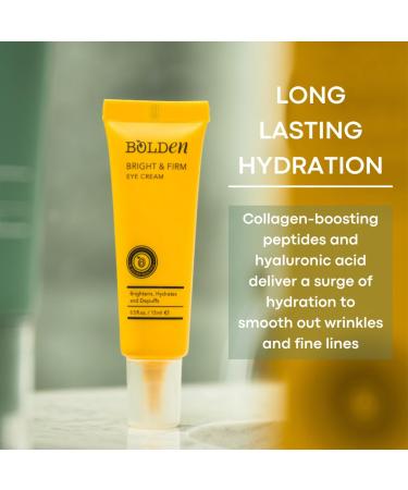 BOLDEN SPF 30 Face Moisturizer & Bright & Firm Eye Cream Bundle Vitamin C Sunscreen + Fragrance-Free Under Eye Cream | Broad Spectrum - Buy Online on GoSupps.com