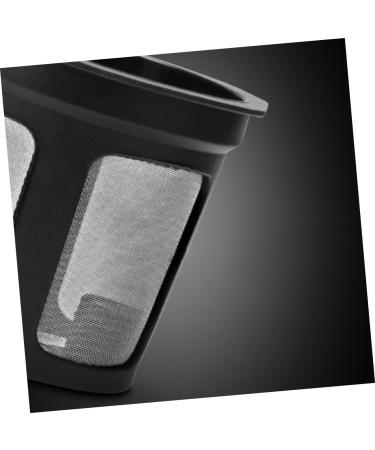 Zerodeko Coffee Filter Cups 2pcs Practical Shop Accessory Filters Coffee Filtering Useful Cups Home for Ml/g Black Machine - Buy Online on GoSupps.com
