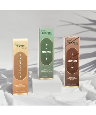 BIOCARE SHOP srl MONOI Curl Reviving Shampoo Ideal for curly and wavy hair Provides hydration support and elasticity Removes frizz 250 ml Biocare Made in Italy - Buy Online on GoSupps.com