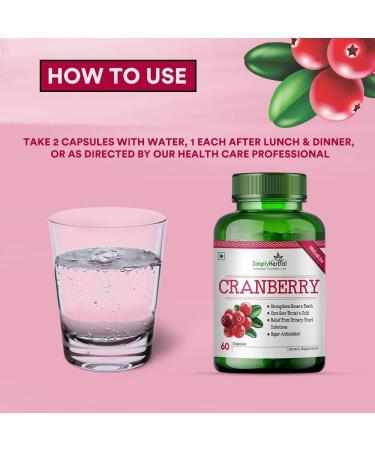 Puu D Mannose Cranberry Extract Capsules 800mg with Probiotics & Antioxidants - UTI Relief for Women & Men | 60 Capsules - Buy Online on GoSupps.com