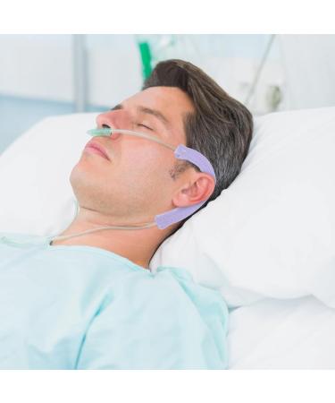 Healeved 1 Pair Nasal Cannula Ear Cushions Comfort Wrap Cannula Ear Protectors Oxygen Tubing Ear Cover Nasal Strap Sleeve for Oxygen Patients to Help Relieve Ear Pain Violet - Buy Online on GoSupps.com