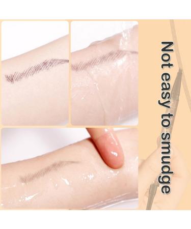 2 In 1 Magic 4-Tip Eyebrow Pencil Eyebrow Magic Pen Eyebrow 4 Tip Brow Pencil 3D Waterproof And Sweat-proof Microblading Eyebrow Pencil Contouring Pen For Natural Makeup Last All Day(Black) - Buy Online on GoSupps.com