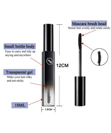 2 Pack Hair Finishing Stick 18ML - Flyaway Hair Stick for Moisturizing and Shiny Hair, Non-Greasy - Small Broken Hair Cream for Styling, Fixing Bangs and Stereotypes - Buy Online on GoSupps.com