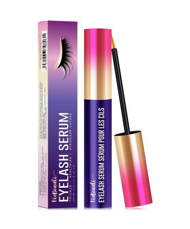 Premium Eyelash Growth Serum by VieBeauti, Lash boost Serum for Longer, Fuller Thicker Lashes (3ML), (Packaging May Vary) PURPLE