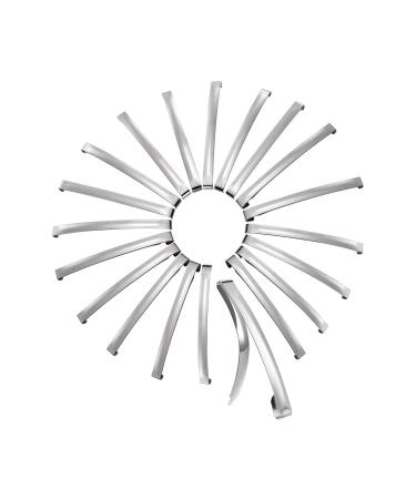 UJOY Silver Metal French Barrette Single Prong Pin 2.7'' Hair Clips DIY Craft 20 Packs 70mm 2.7 Inches/70mm-20 Packs - Buy Online on GoSupps.com