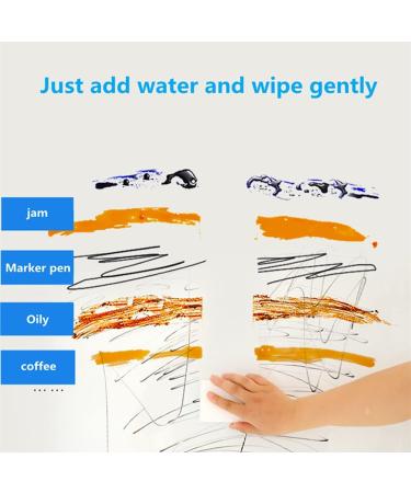 Magic Sponges Cleaning Eraser 50 Pack Melamine Sponge Foam Pads Multi-Functional Household Cleaning Kitchen Dish Sponge for Furniture Bathroom Bathtub Sink Floor Baseboard Wall Cleaner 50pcs 3.93x2.36x0.79in - Buy Online on GoSupps.com