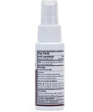 Medique Medi-First 25702 Hydrogen Peroxide Pump Spray 2oz | Antiseptic First Aid Solution - Buy Online on GoSupps.com