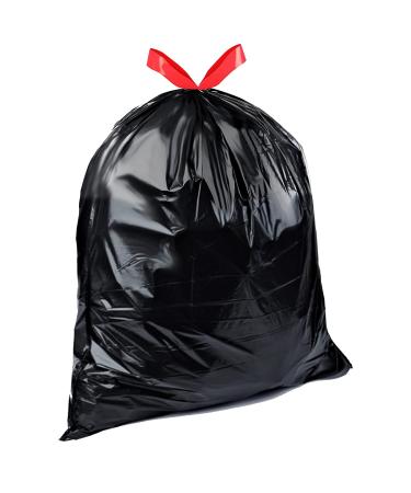 Amazon Basics 39 Gallon Lawn & Leaf Drawstring Trash Bags - 40 Count - Buy Online on GoSupps.com