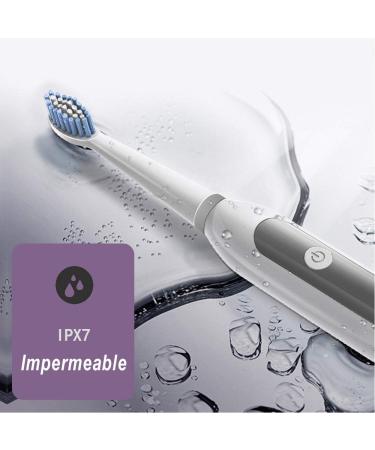 Kabinga Blue Electric Ultrasound Toothbrush - Automatic Battery-Operated 2 Brush Heads - International Shipping Available - Buy Online on GoSupps.com