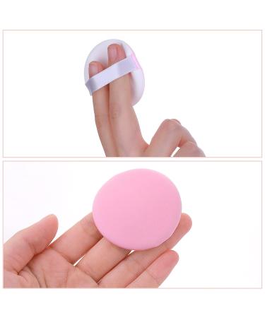 Buy Molain Round Beauty Blender Pads - 8-Part Soft Makeup Sponge Set | Perfect for Primer Concealer & Cream - Smooth Blending Applicator (Pink Rose) - Buy Online on GoSupps.com