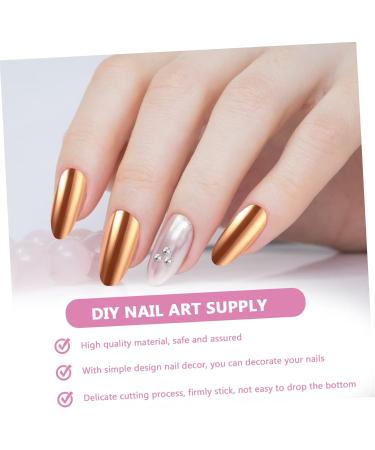 Healeved 1 Box Nail Drill Metal Nail Tips Manicure Jewelry Accessories for Appliques Embellishments Manicure Decorations Nail Art Accessories Nail Charm Steel Ball 3d Mini 13X5X1cm Silver - Buy Online on GoSupps.com