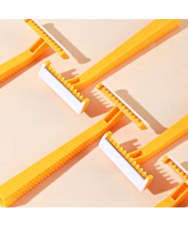 5pcs Disposable Razor Set for Men - Stainless Steel Blades Simple Style White - Perfect for Shaving - Buy Online on GoSupps.com