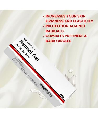 Buy Retinol Gel 0.1% (20g/0.7oz) - Anti-Aging Skincare for Radiant Skin | International Shipping - Buy Online on GoSupps.com
