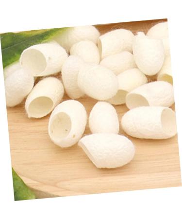 Mipcase Boules Soie Naturelles 20 Pcs Exfoliantes Douces Pour Visage Peaux Sensibles Nettoyage Quotidien Soins Visage Corps - Buy Online on GoSupps.com